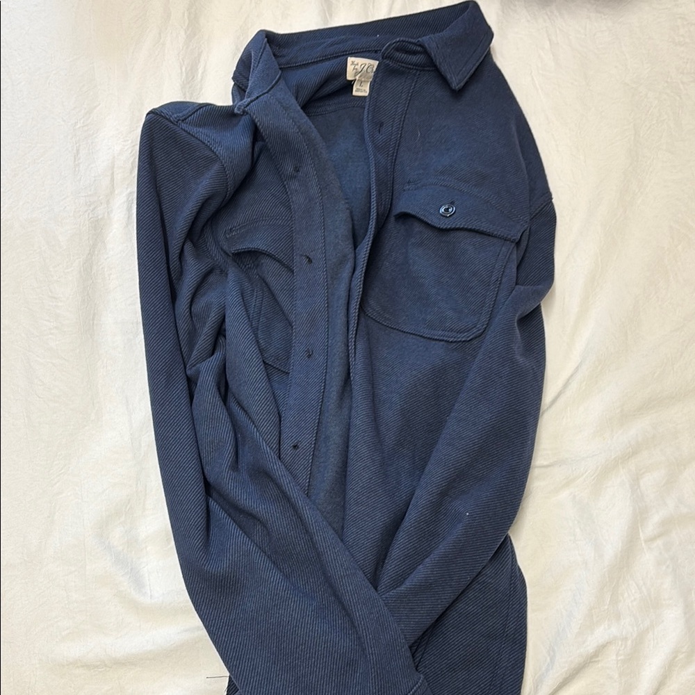 Men's Navy Blue Overshirt